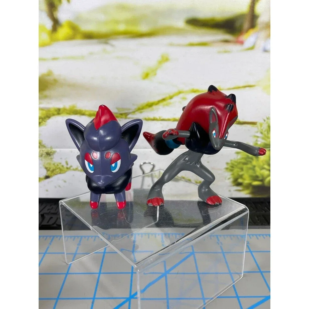 Pokemon Nintendo McDonald's Lot Zorua and Zoroark Figure Figurine 2011